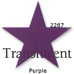 Channel Sign Letters Colors 2287 Purple