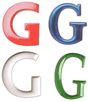 plastic sign letters selection of shapes and colors